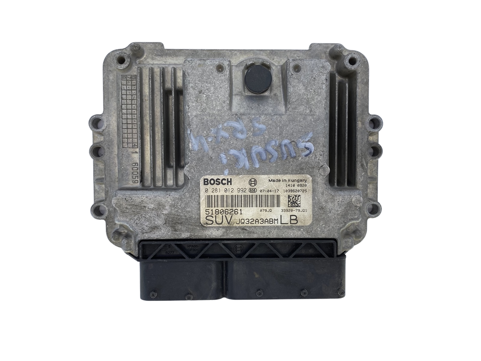 Controller 0281012992 51806261 JQ32A3ABM Fiat Bosch 52491 main product photo