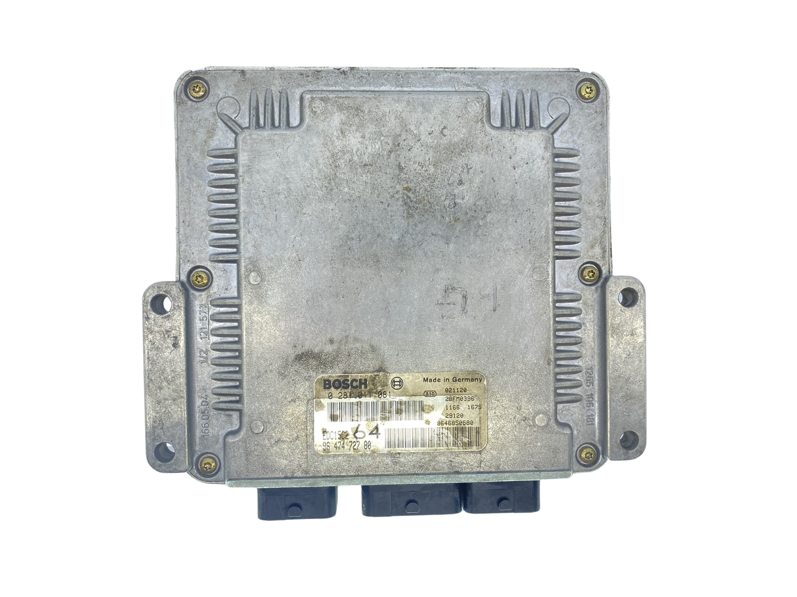 Controller 0281011081 9647472780 9646850580 PSA Bosch 63257 main product photo