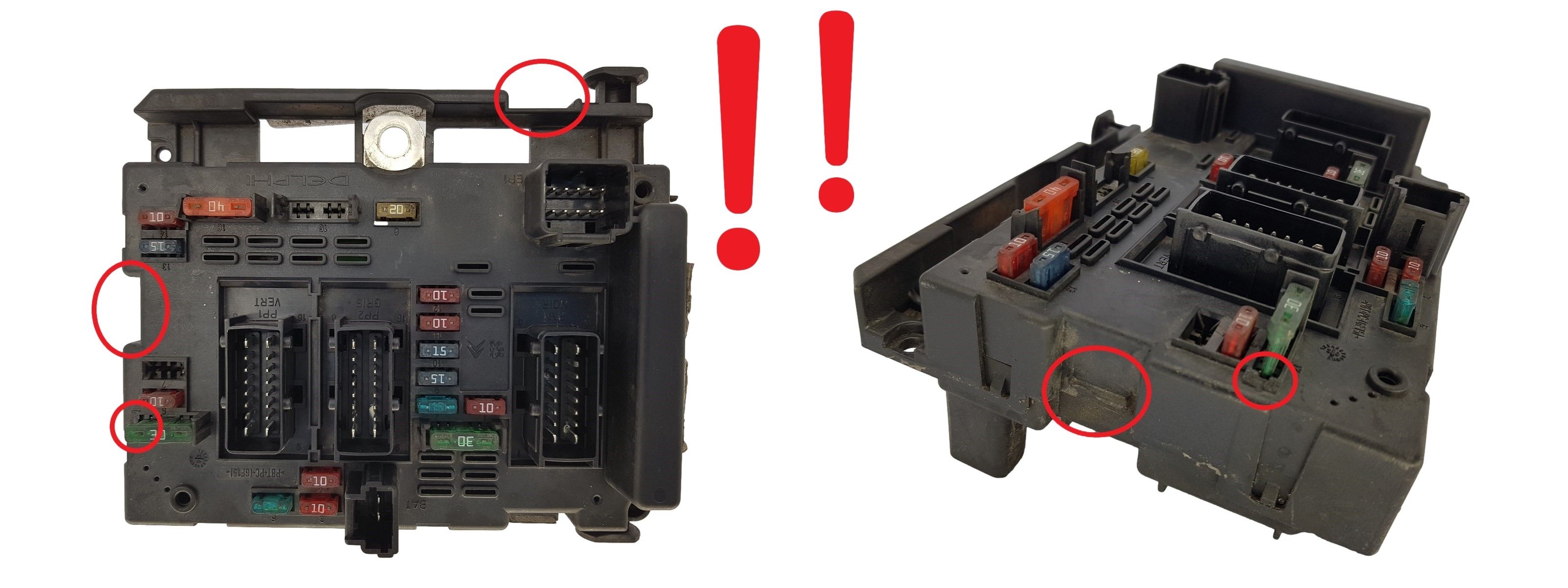 Controller BSM B3 9650664080 PSA Delphi 1645 main product photo