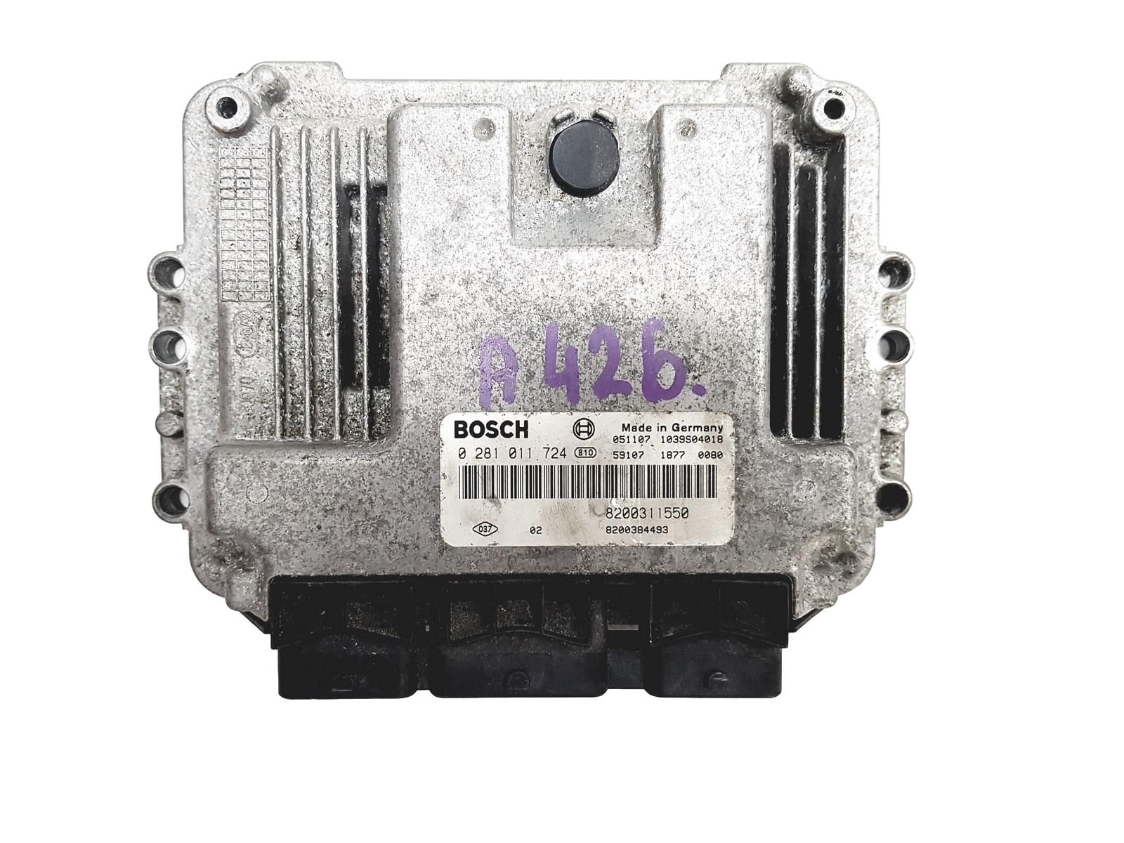 Controller 0281011724 8200311550 8200384493 Renault Bosch 12336 main product photo