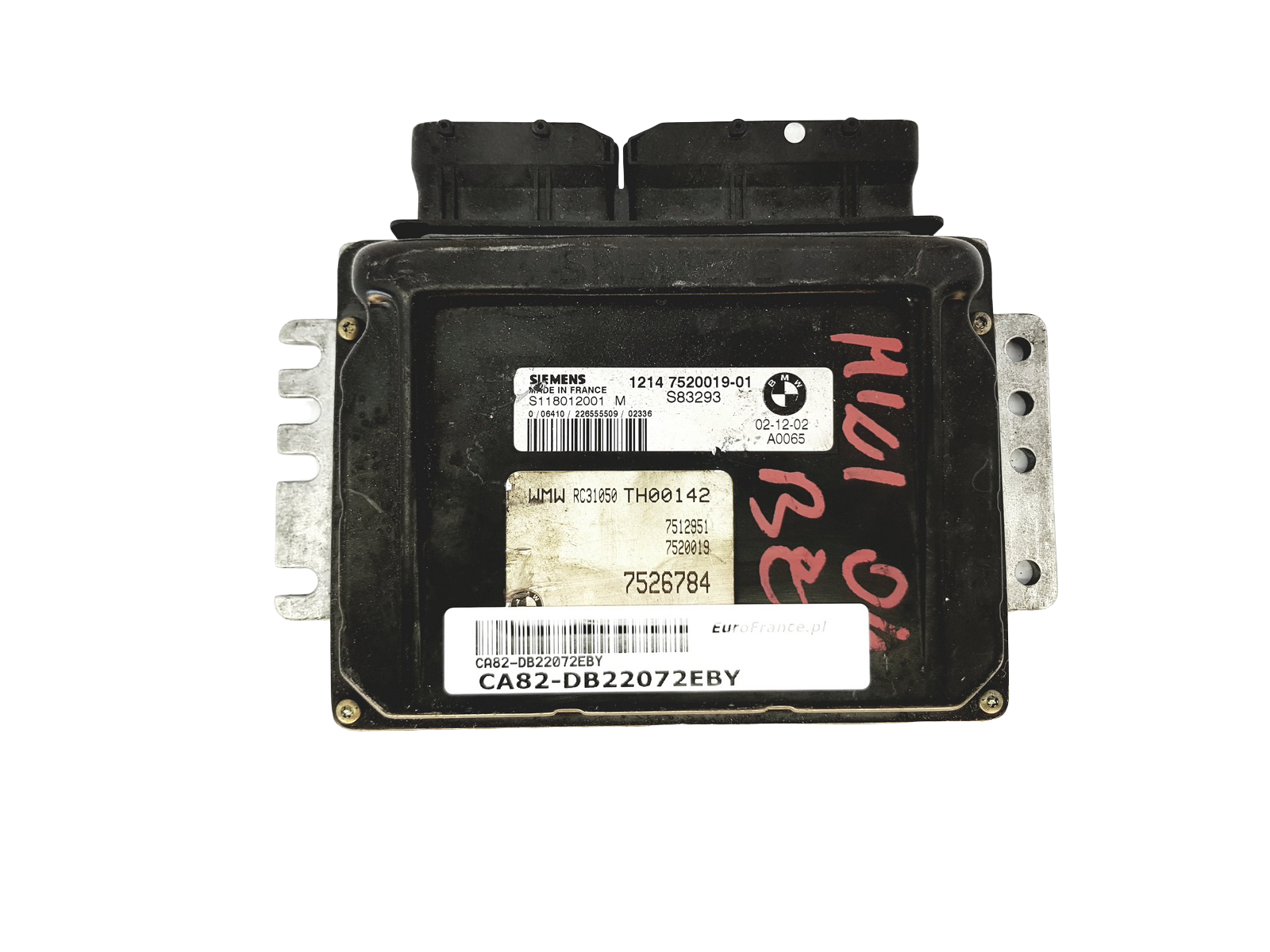 Controller 12147520019-01 S118012001M Mini BMW Siemens 22072 main product photo