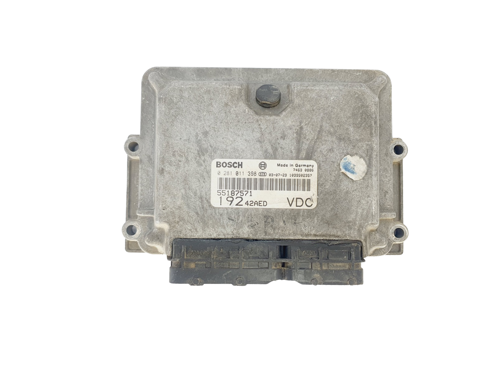 Controller 55187571 0281011398 Fiat Bosch 38950 main product photo