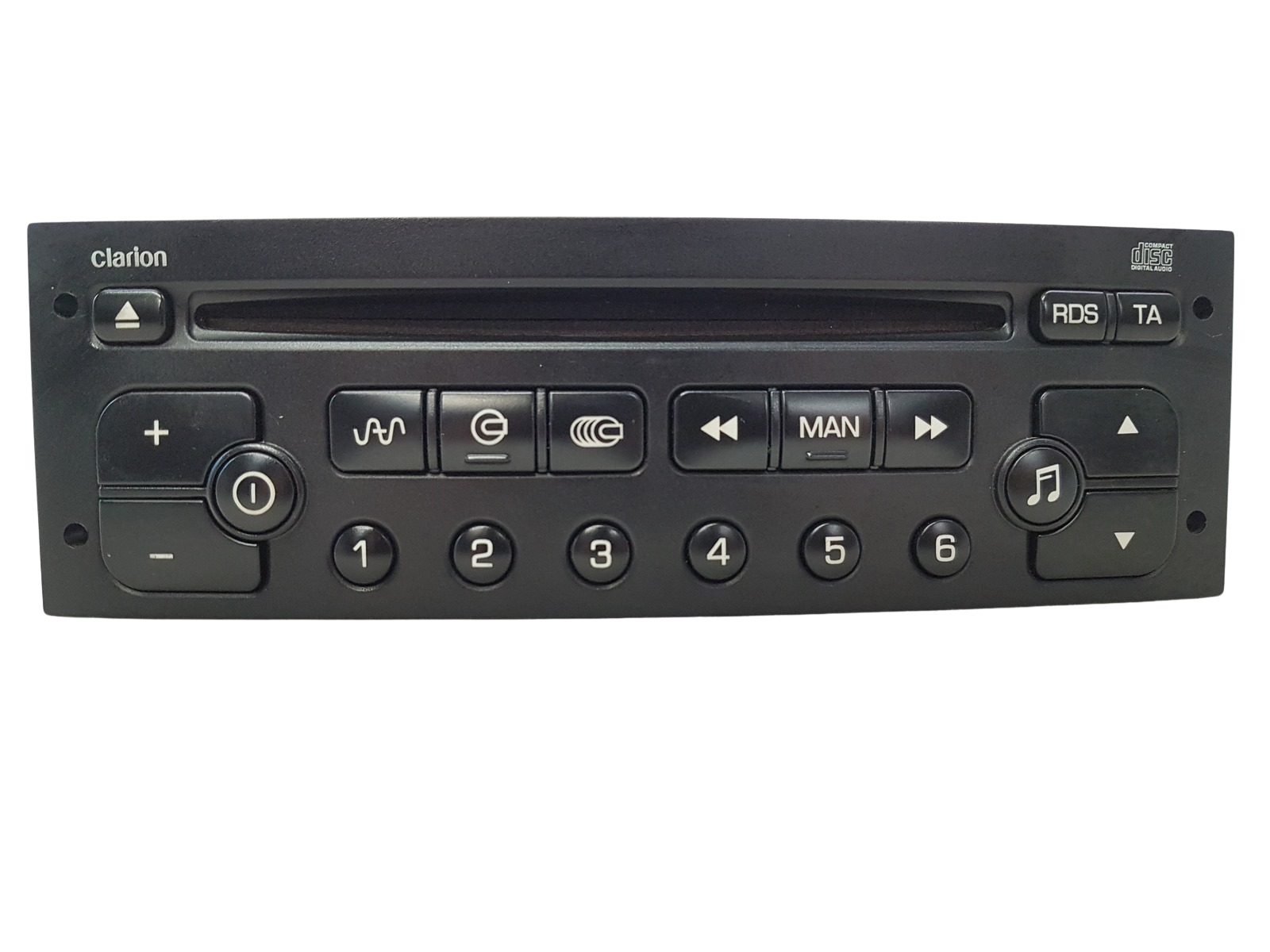 Cd Radio Player Peugeot 206 96635823XT PU-2859A Clarion 1140 main product photo