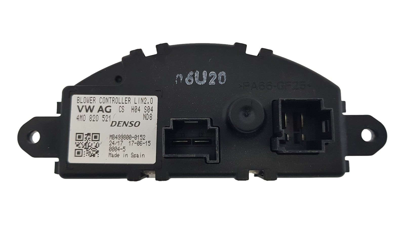 Fan Rheostat Original 4M0820521 Audi main product photo