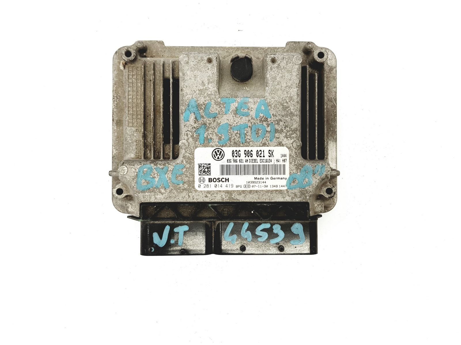 Controller 03G906021SK 0281014419 VW Seat Bosch 13845 main product photo