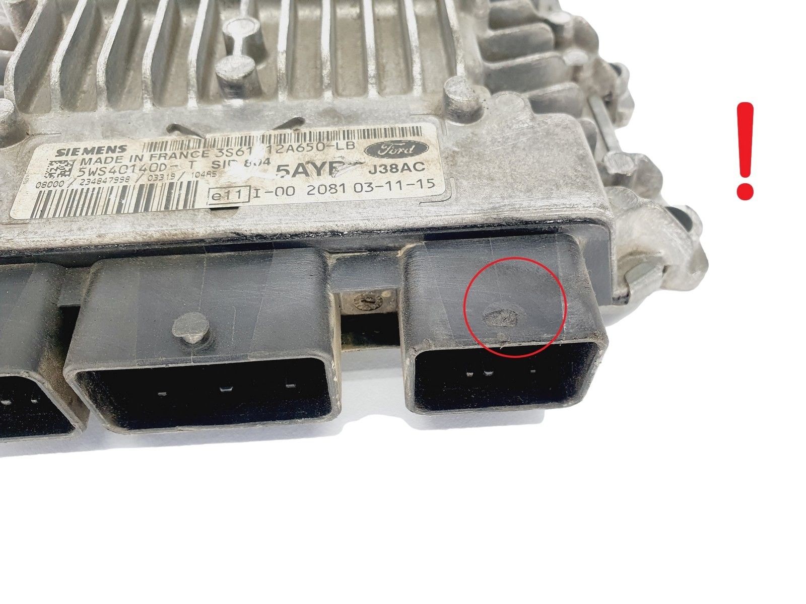 Controller 3S61-12A650-LB 5WS40140D-T SID 804 Ford Siemens 42961 main product photo