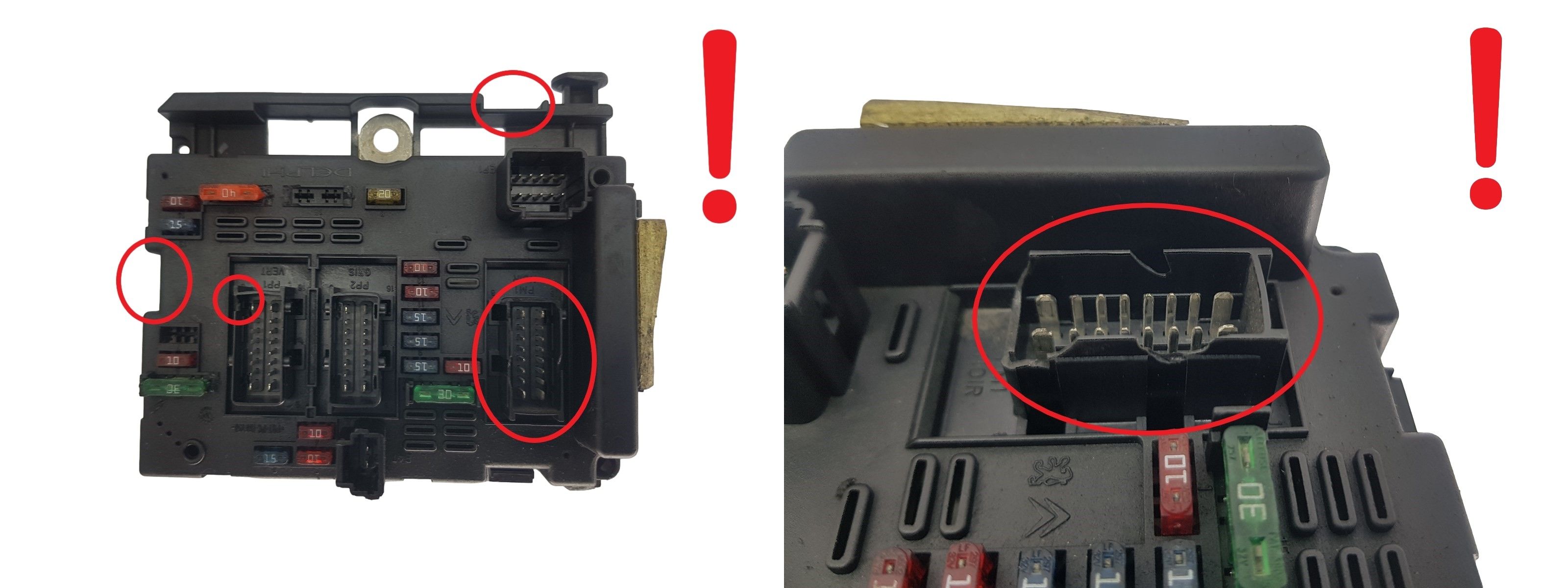 Controller BSM B3 9650664080 PSA Delphi 2094 main product photo
