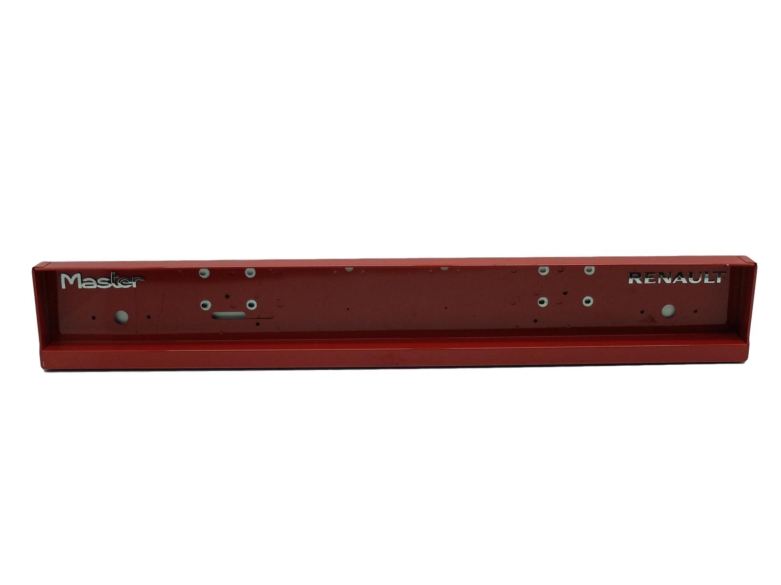 Bumper Rear 756101530R Renault Master III Movano B czerwony 8499 main product photo