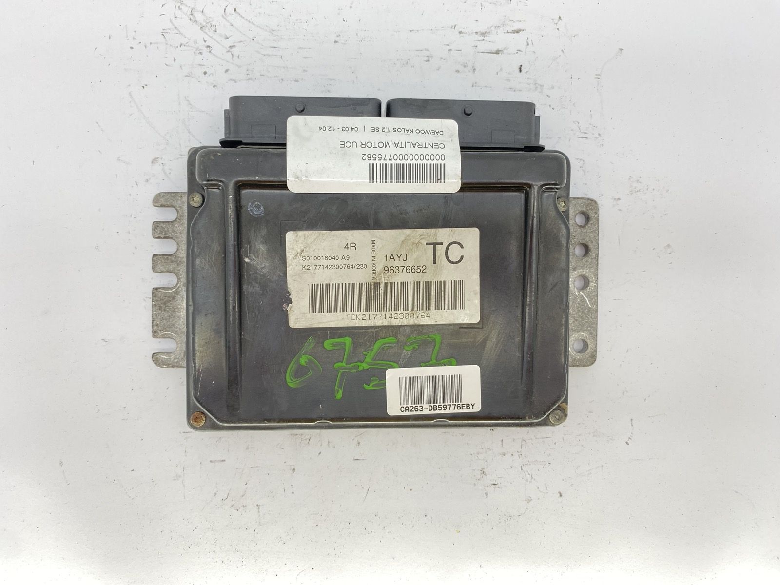 Controller 96376652 S010016040A9 1AYJ Chevrolet Daewoo Kemsco 59776 main product photo