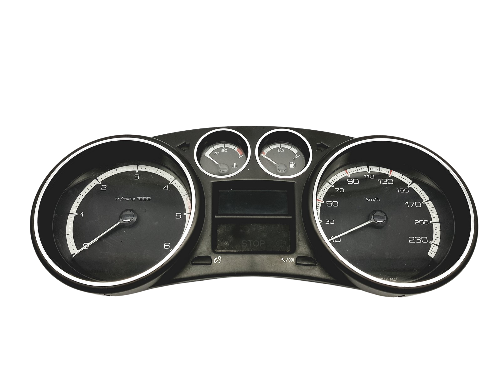 Speedometer/Instrument Cluster Peugeot 308 9665107480 503001550311 58014 main product photo