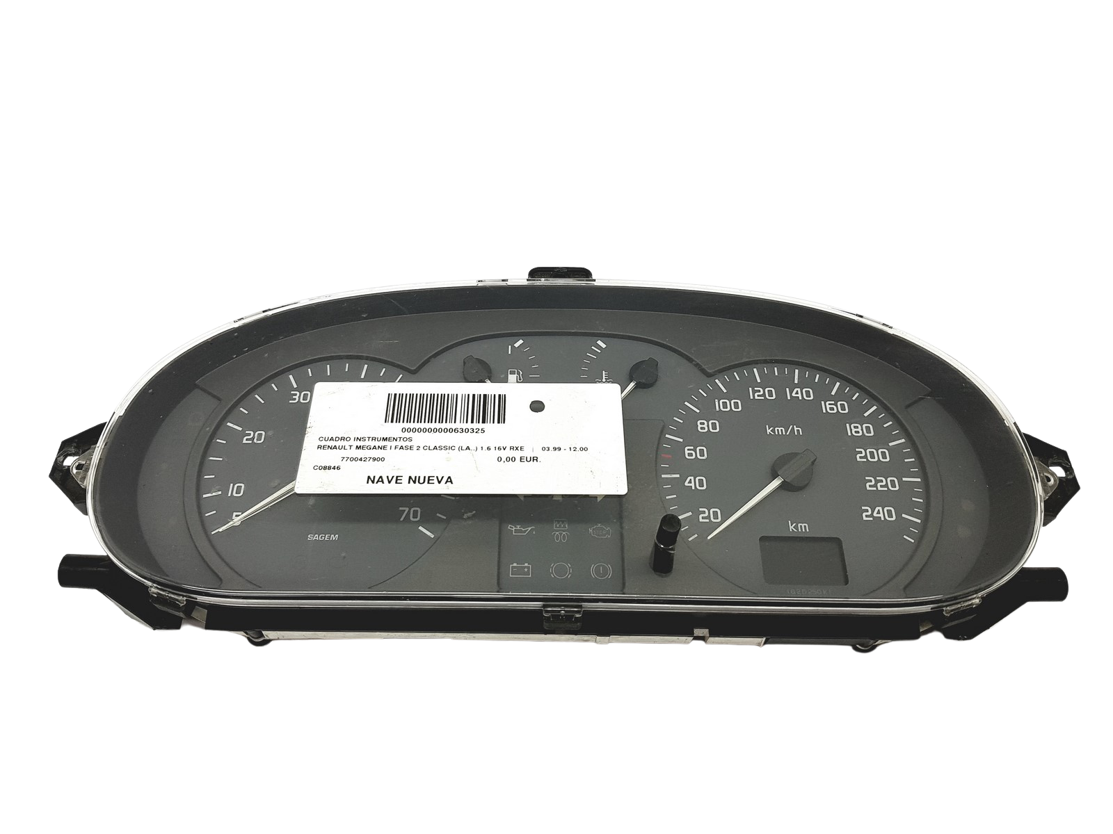 Speedometer/Instrument Cluster Renault Scenic 1 Megane 1 7700427900 A 50063 main product photo