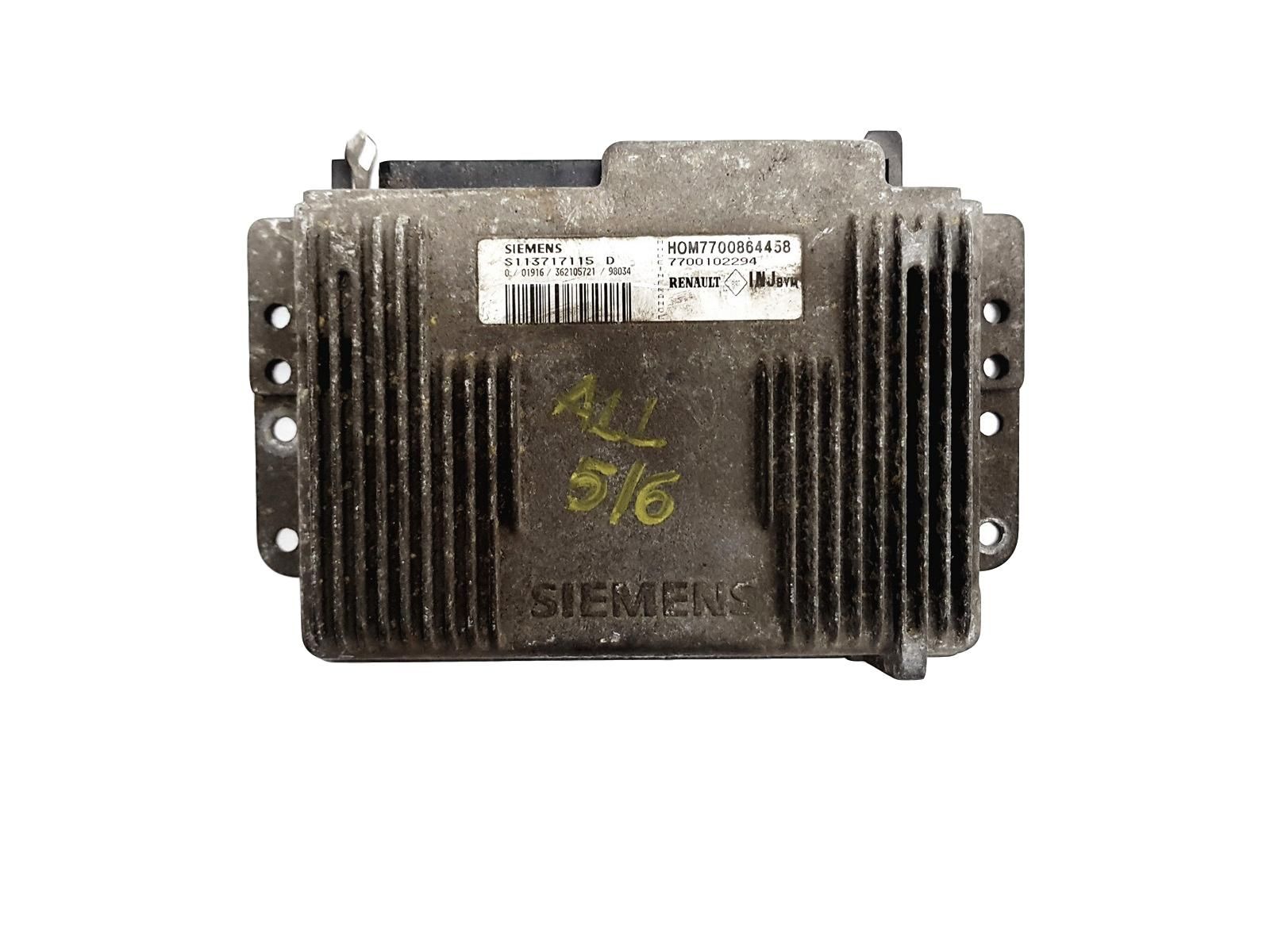 Controller 7700102294 7700864458 S113717115D Renault Siemens 4553 main product photo