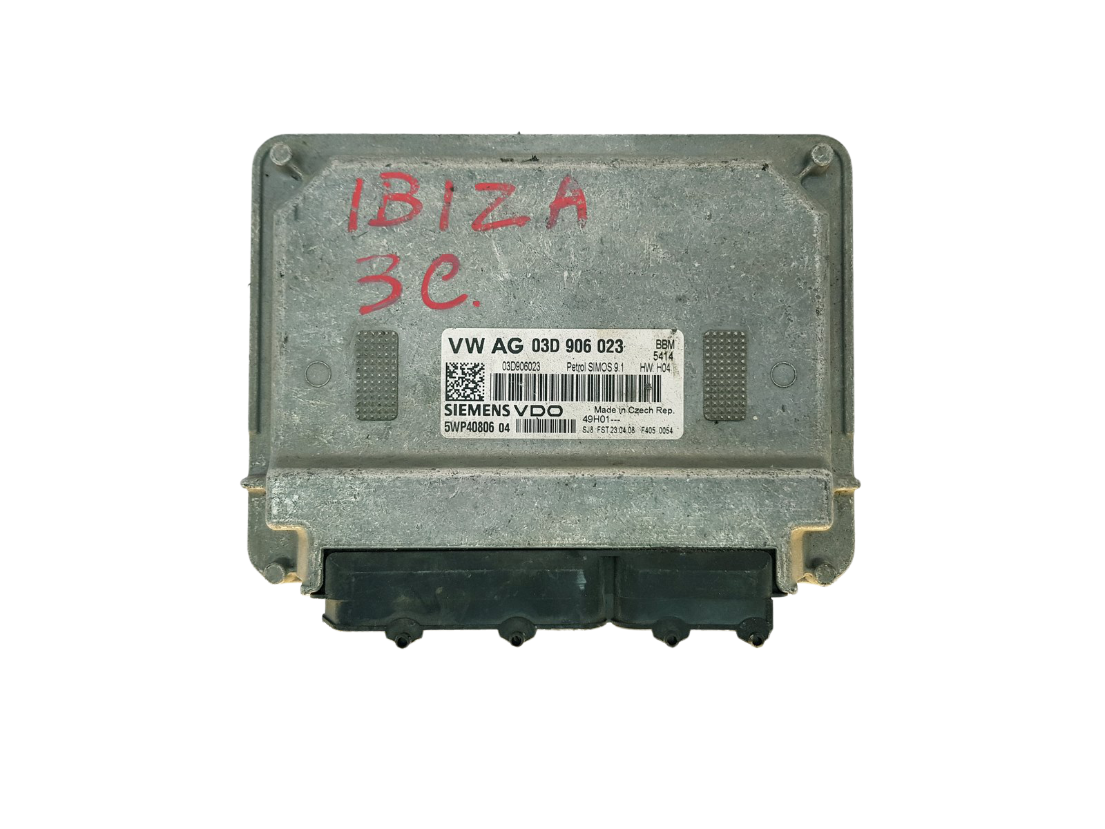 Controller 03D906023 5WP40806 04 VW SEAT SKODA Siemens 32945 main product photo