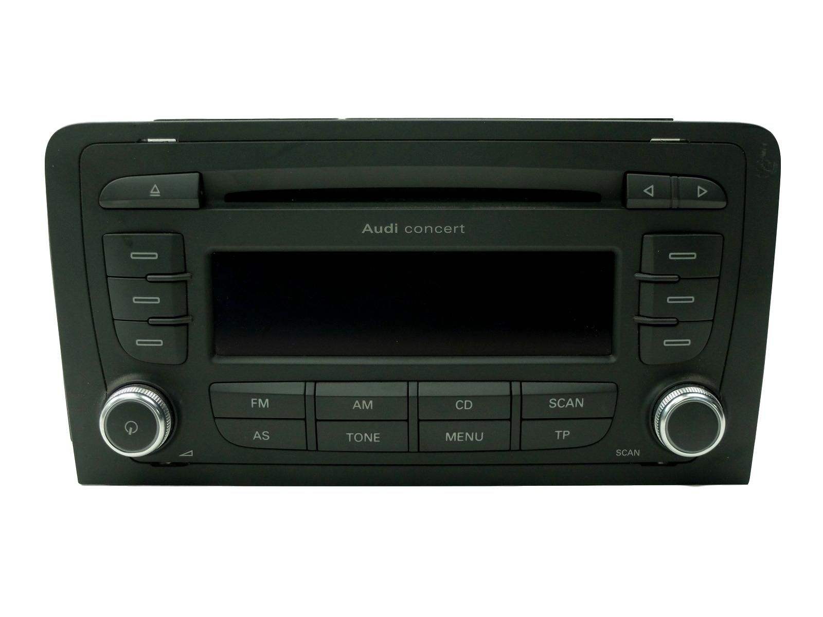 Cd Radio Player Audi A3 8P0035186S 7649276380 Concert Blaupunkt 1446 main product photo