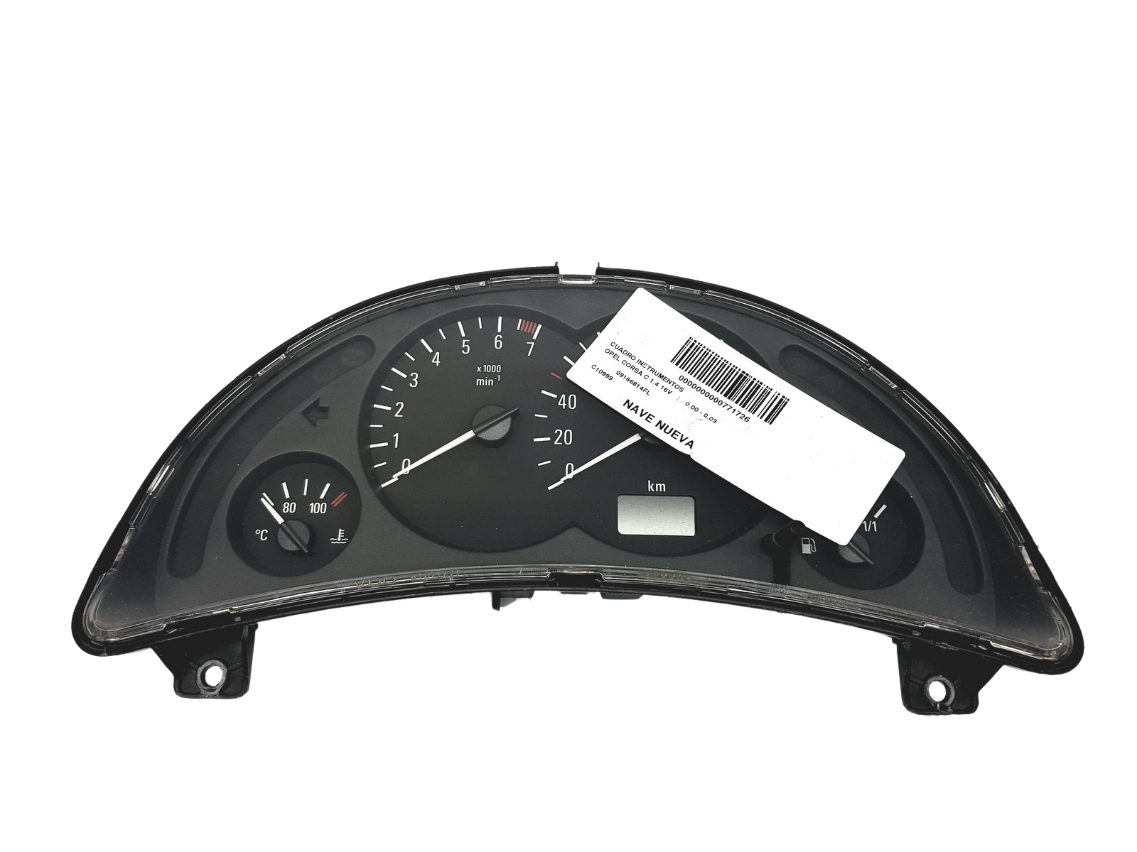 Speedometer/Instrument Cluster Opel Corsa C 09166814FL 110008988009 57437 main product photo