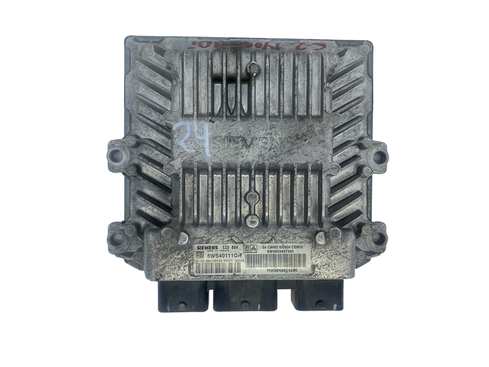 Controller 9653447380 9648624280 5WS40111C-T SID804 PSA Siemens 51620 main product photo