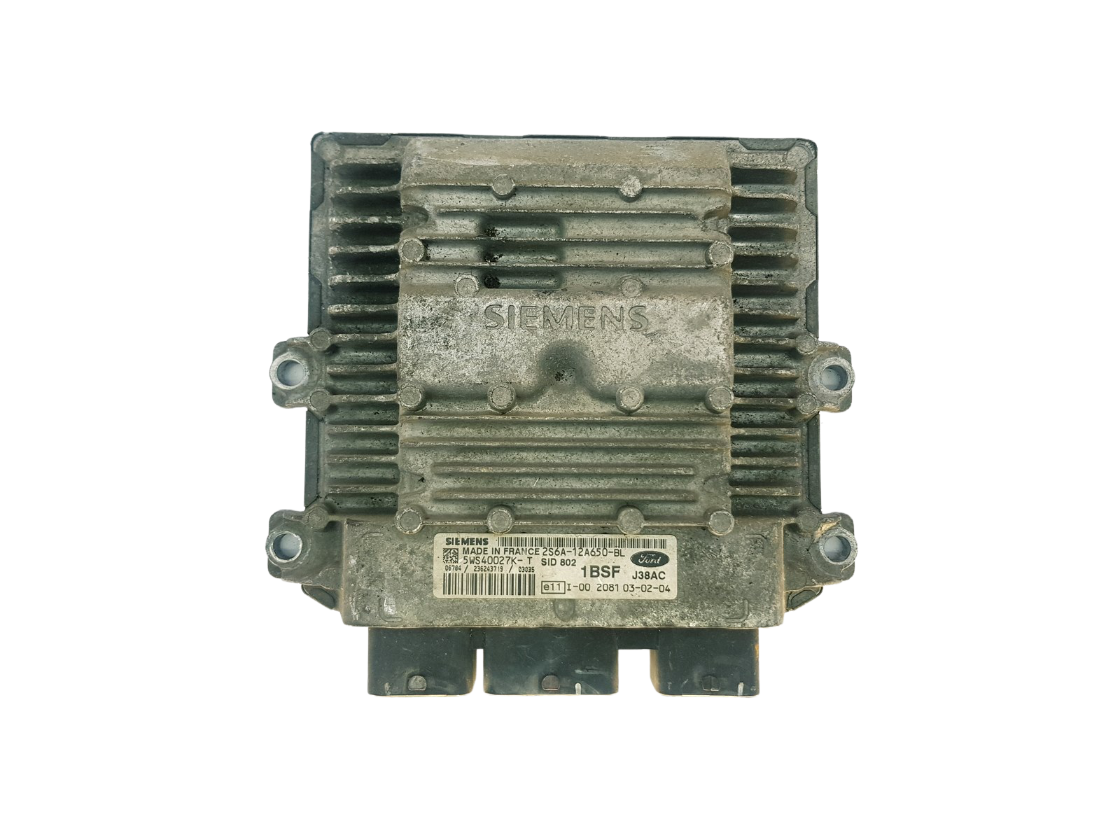 Controller 2S6A-12A650-BL 5WS40027K-T SID 802 Ford Siemens 33354 main product photo