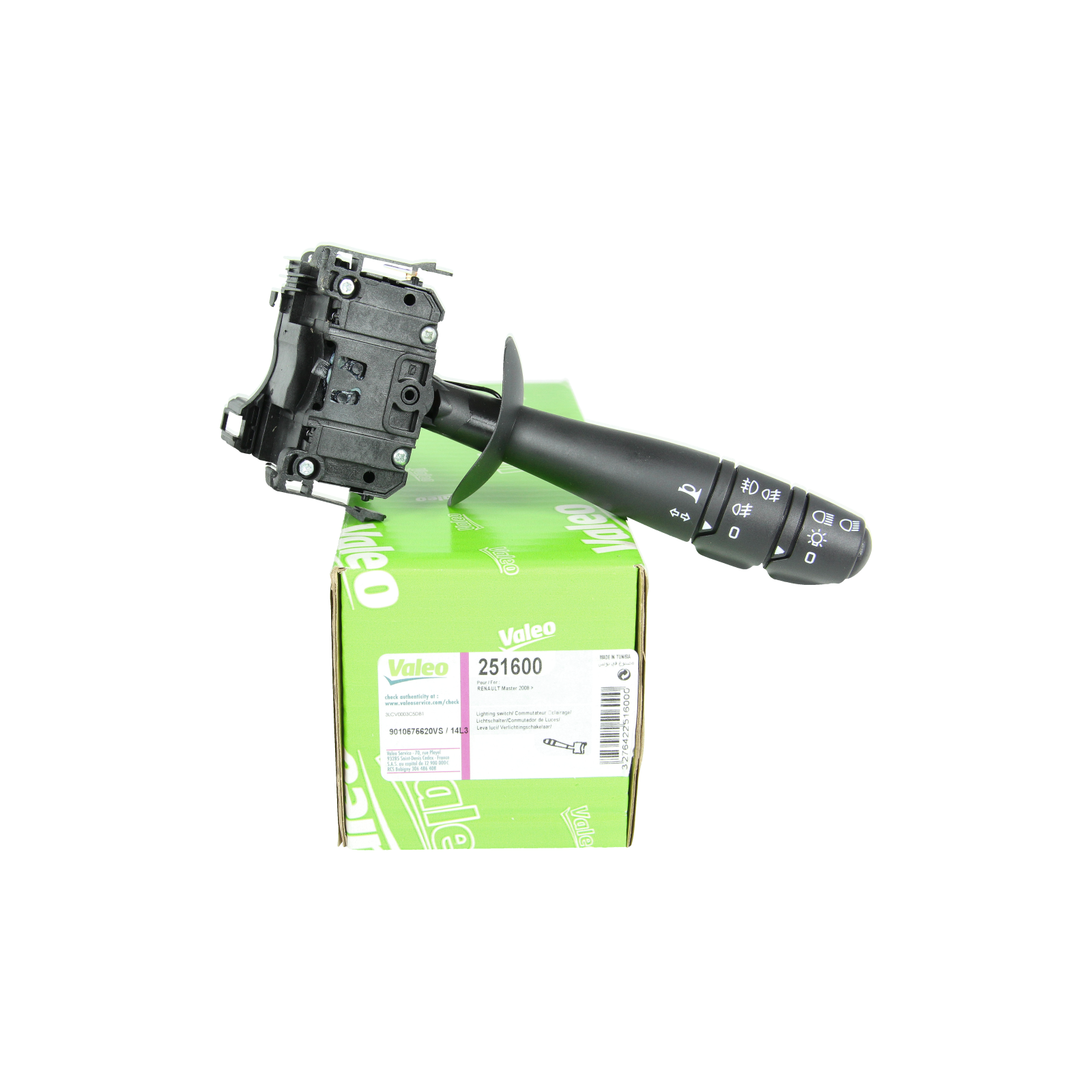 Light Switch 251600 7701071896 Renault Valeo main product photo