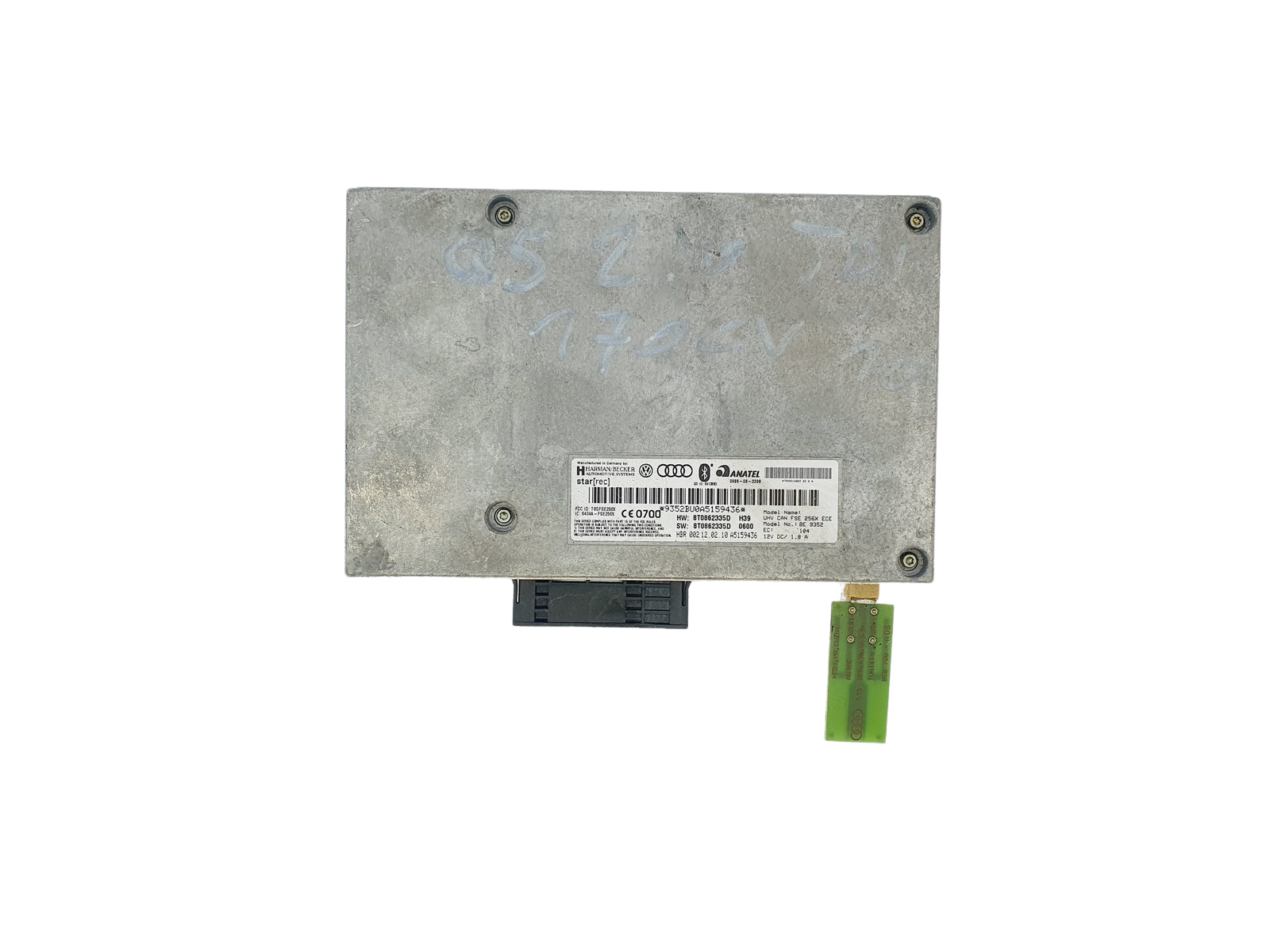 Controller Bluetooth 8T0862335D VW Audi ANATEL main product photo
