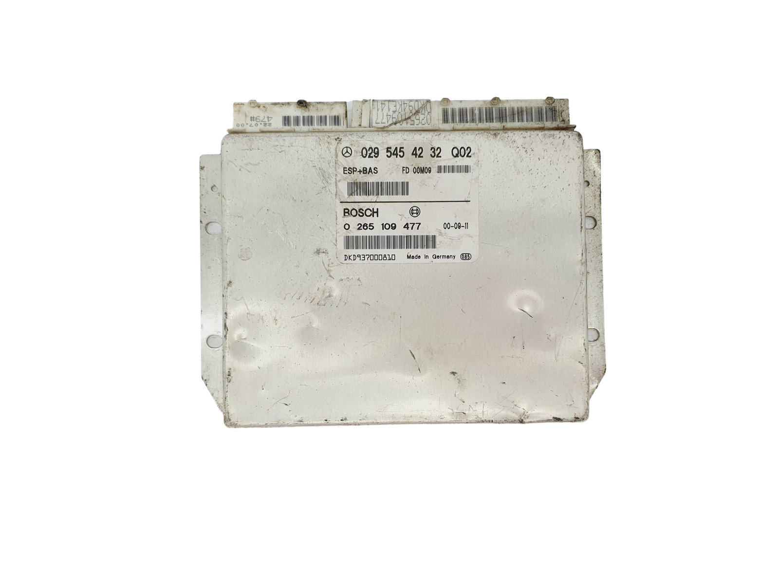 Controller Mercedes 0295454232Q02 0265109477 Bosch 36587 main product photo