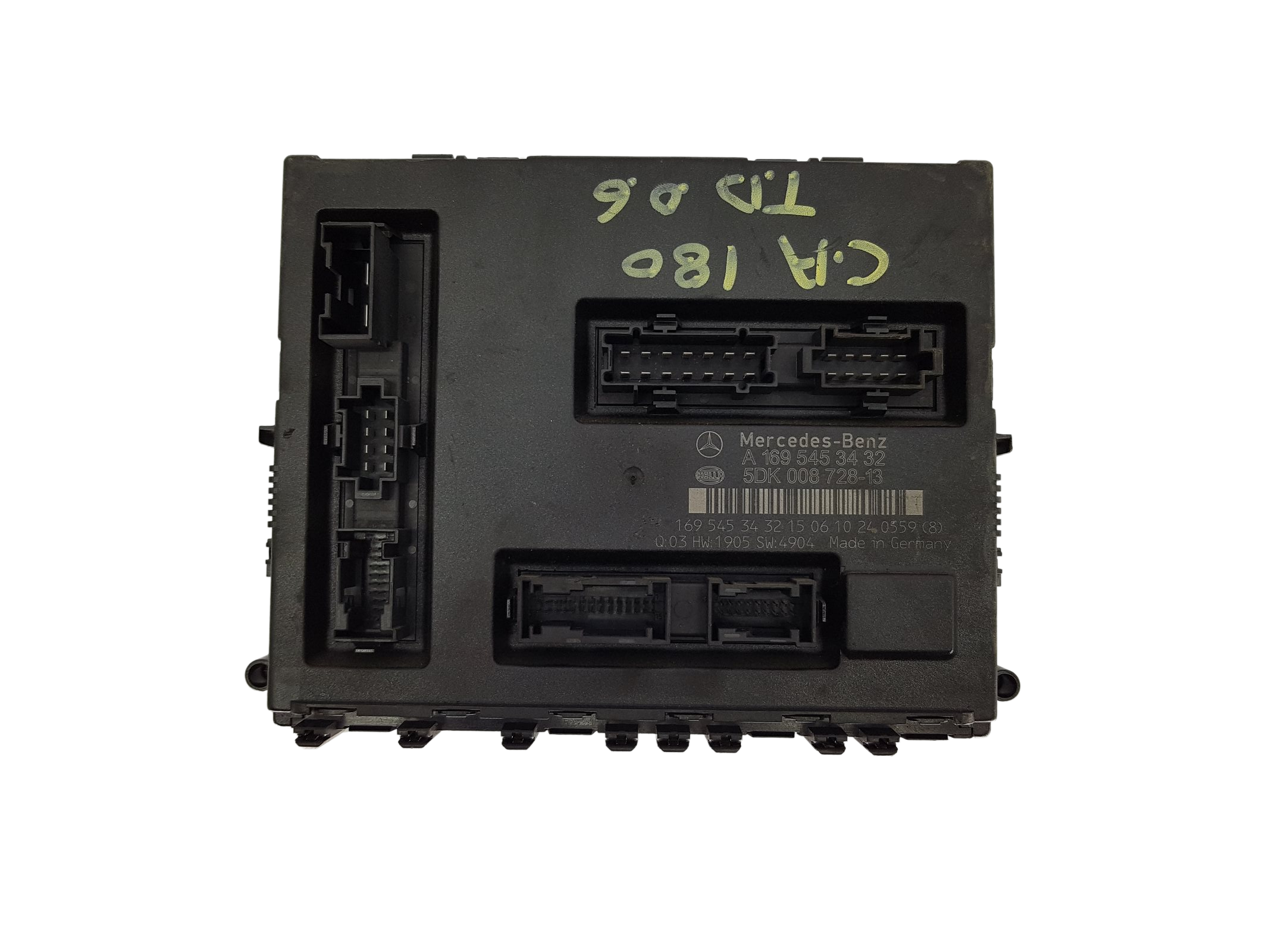 Controller A1695453432 5DK008728-13 Mercedes Hella 18905 main product photo