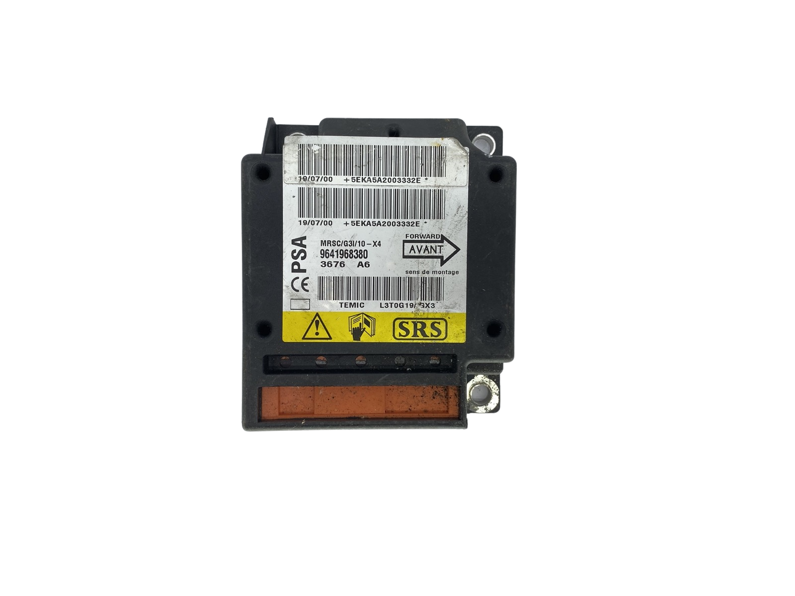 Controller 9641968380 PSA Temic main product photo
