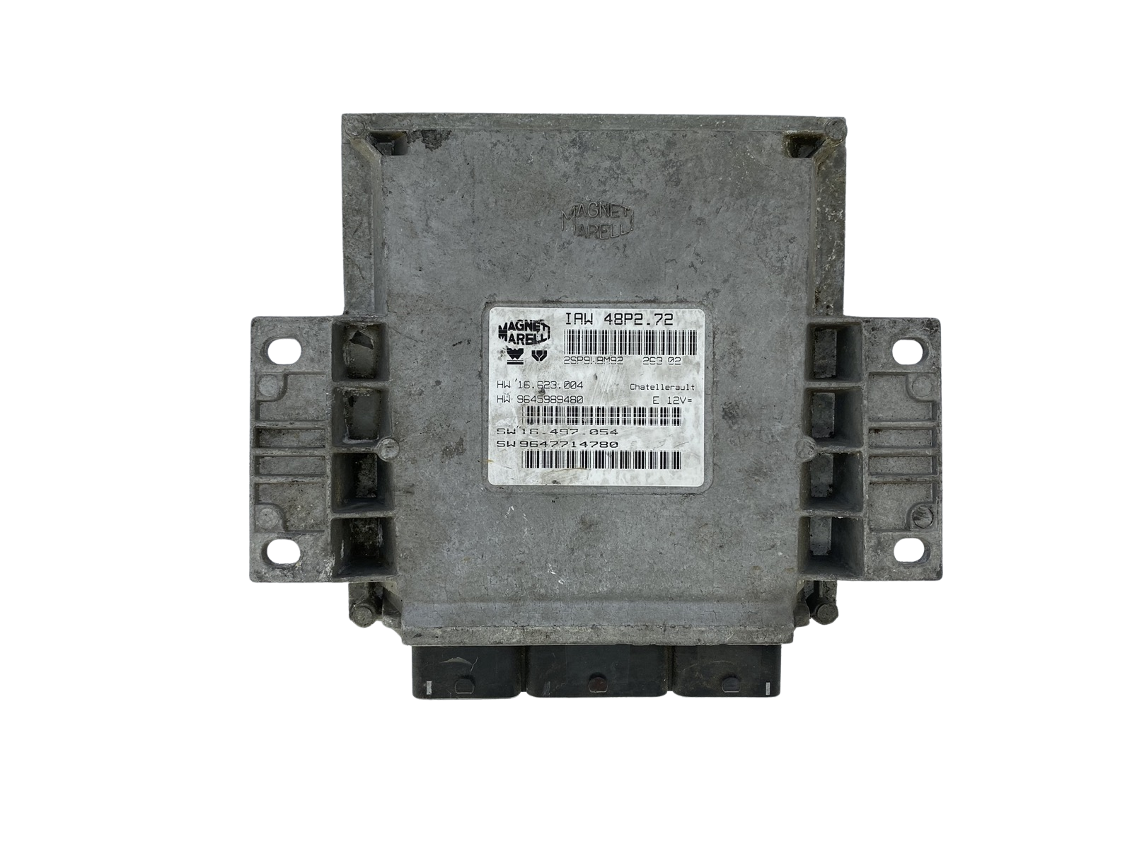 Controller 9645989480 9647714780 IAW48P2.72 PSA Magneti Marelli 47936 main product photo