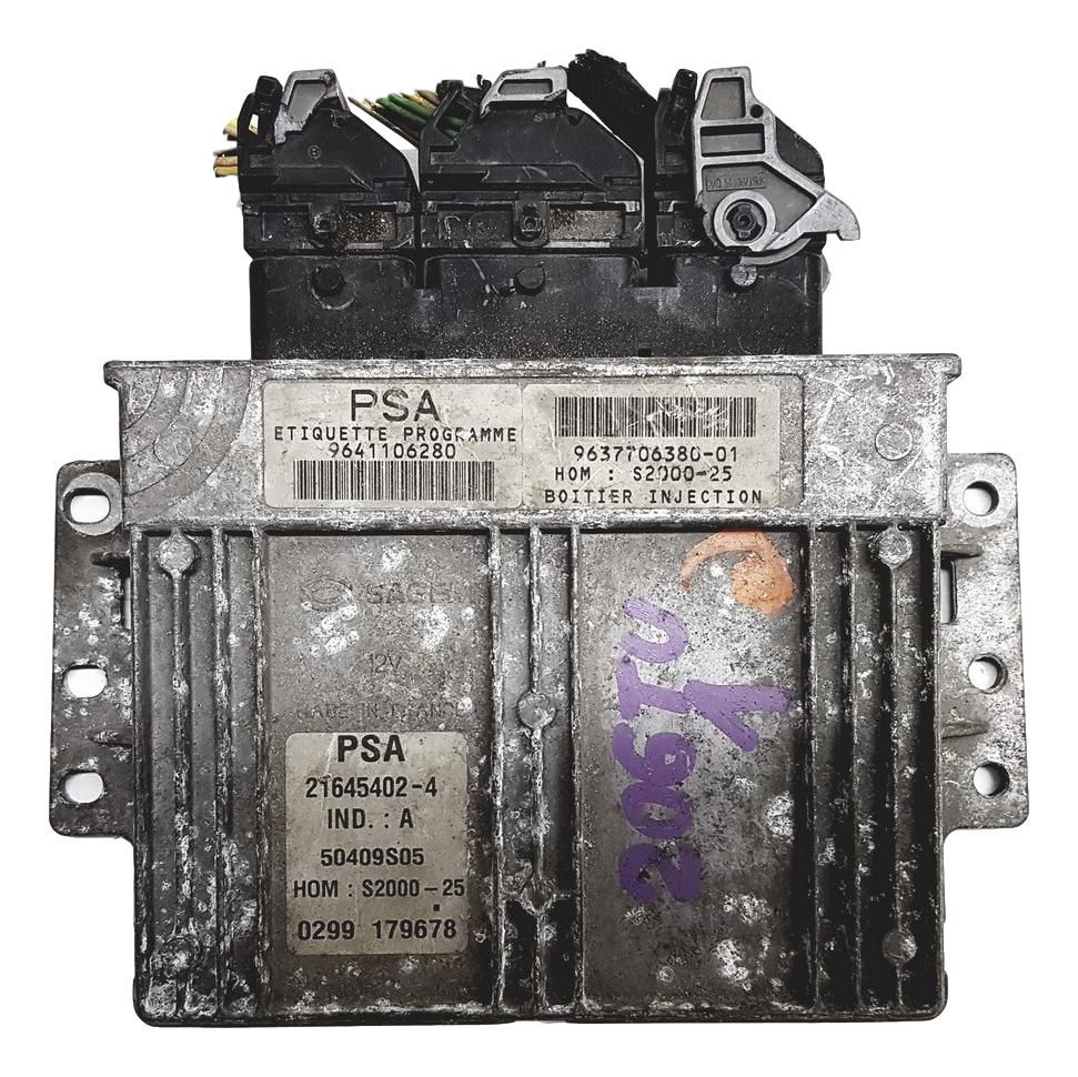 Controller 9641106280 9637706380 21645402-04 PSA Sagem main product photo