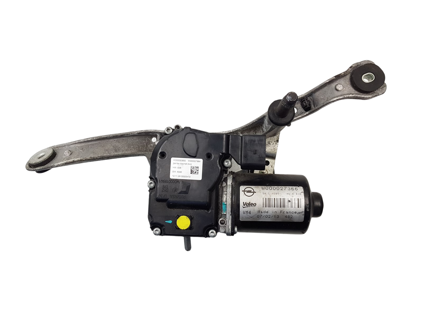 Wiper Motor Right Vauxhall Zafira C W000027366 W000030850 RHD main product photo