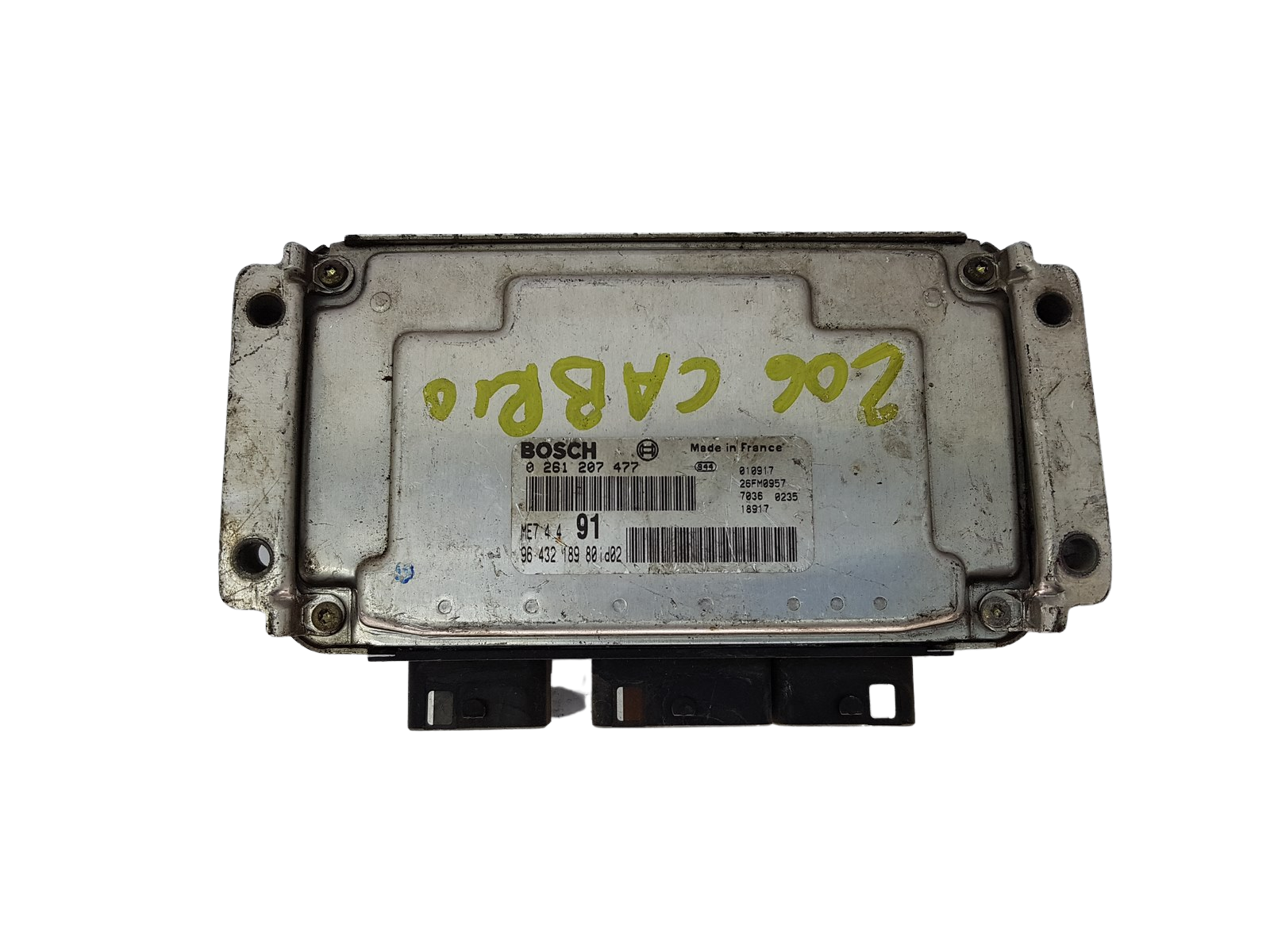 Controller 0261207477 9643218980 id02 26FM0957 PSA Bosch 16135 main product photo