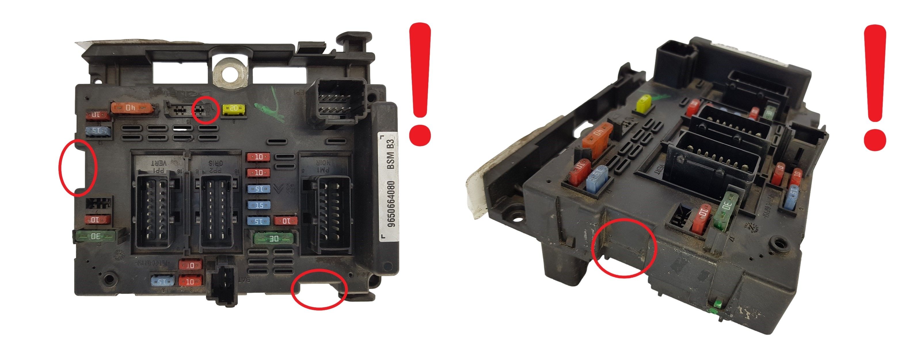 Controller BSM B3 9650664080 PSA Delphi 1643 main product photo