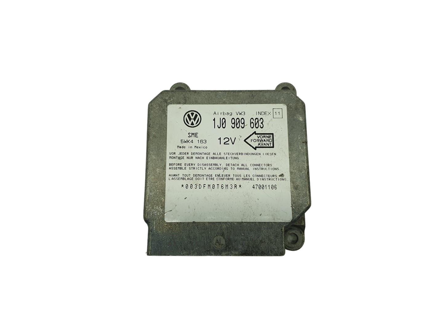 Controller 1J0909603 5WK4163 VW Siemens 69014 main product photo