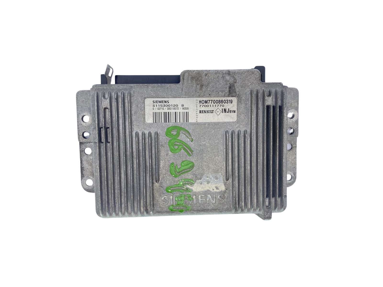 Controller S115300120B 7700860319 7700111770 Renault Siemens 62636 main product photo