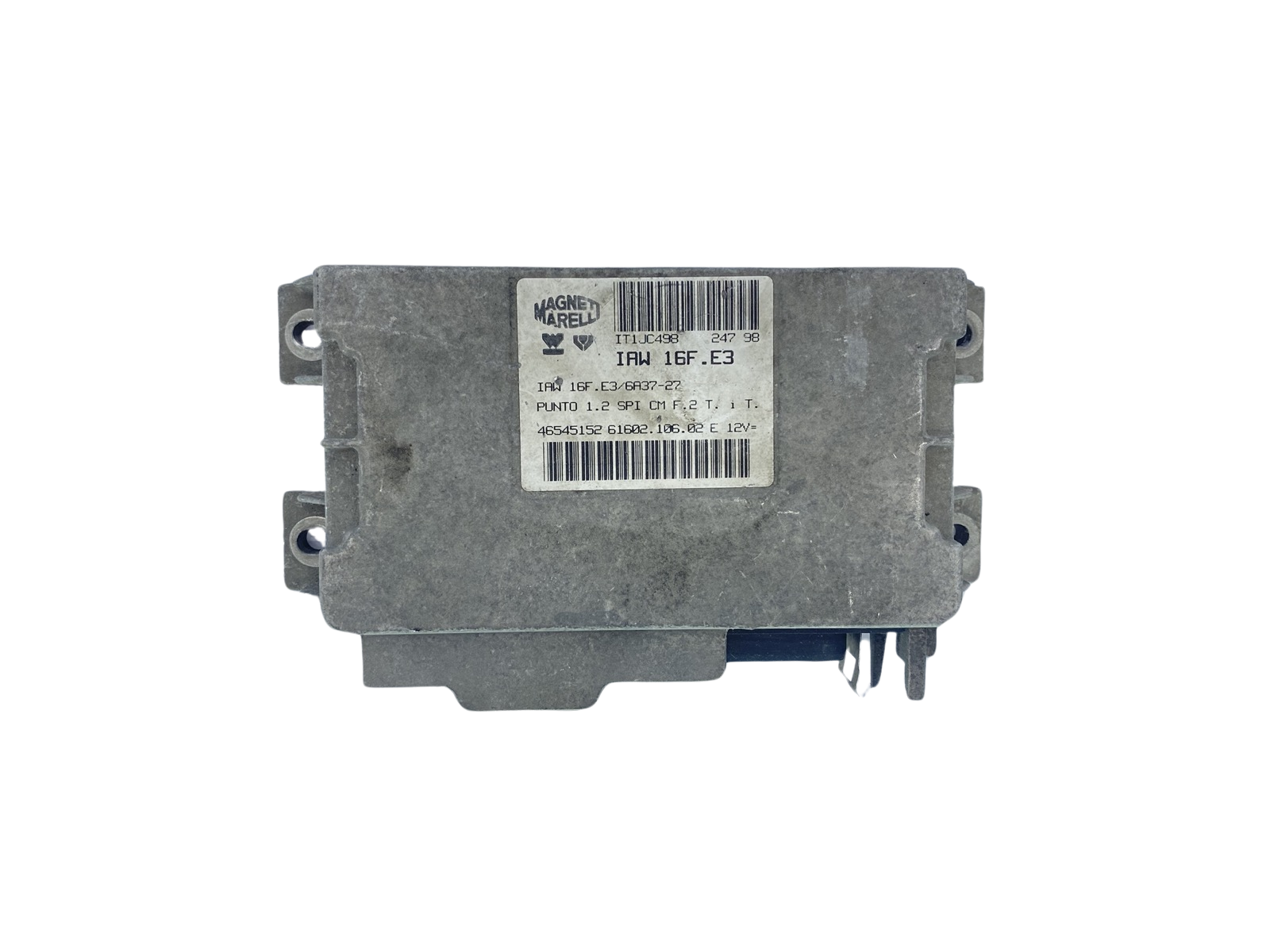 Controller IAW16F.E3 46545152 61602.106.02 Fiat Magneti Marelli 61784 main product photo