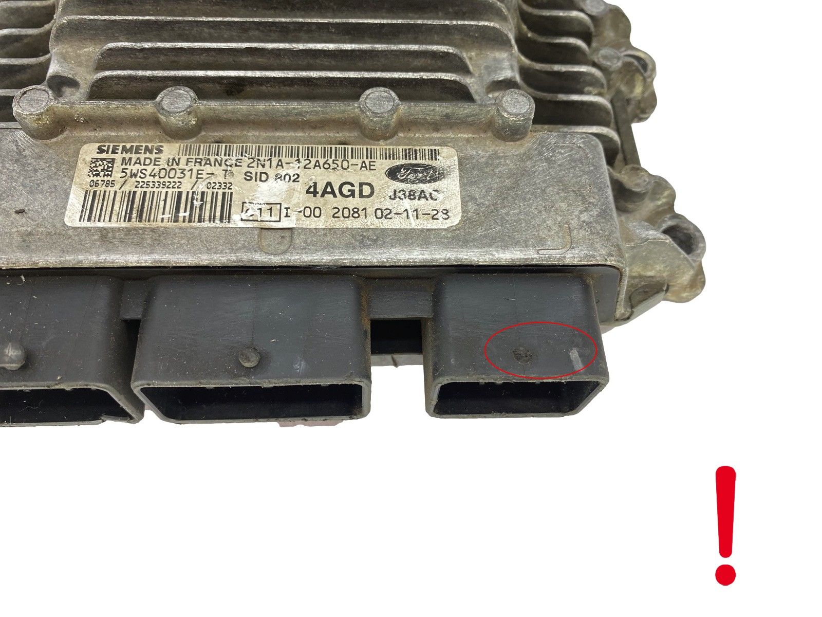 Controller 2N1A-12A650-AE 5WS40031E-T Ford Siemens 54693 main product photo