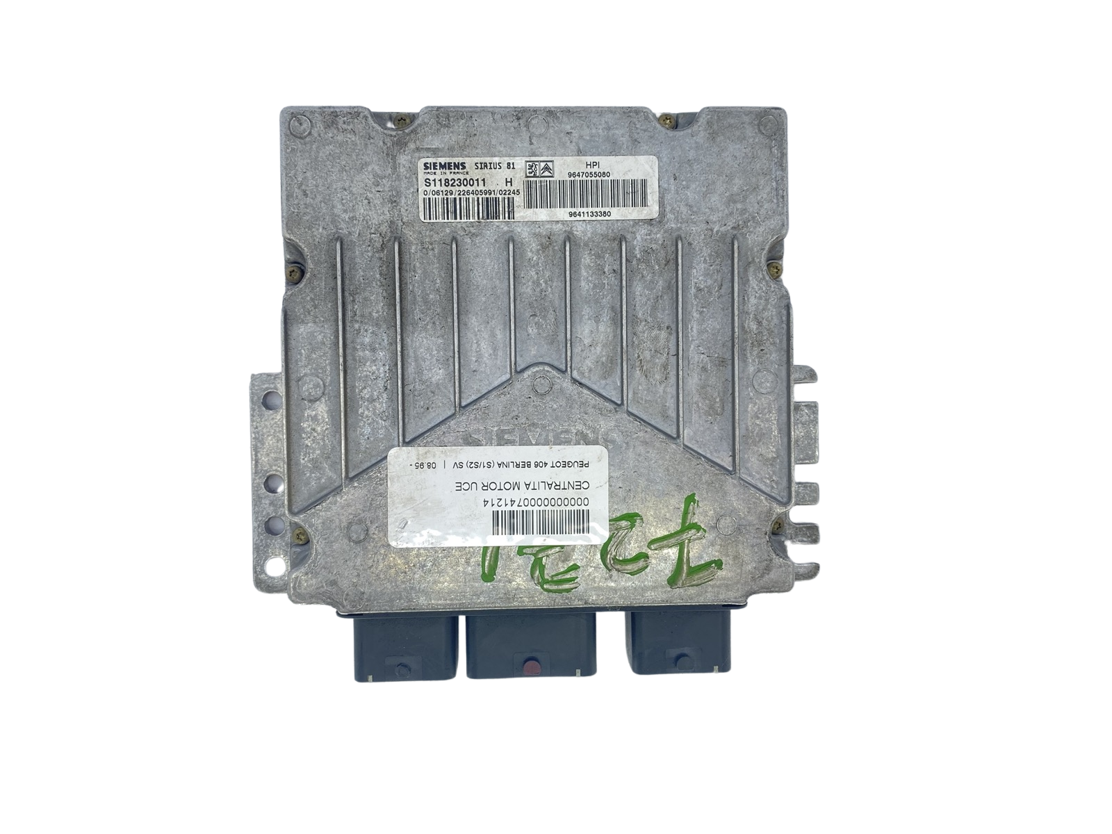 Controller S118230011H 9647055080 9641133380 PSA Siemens main product photo