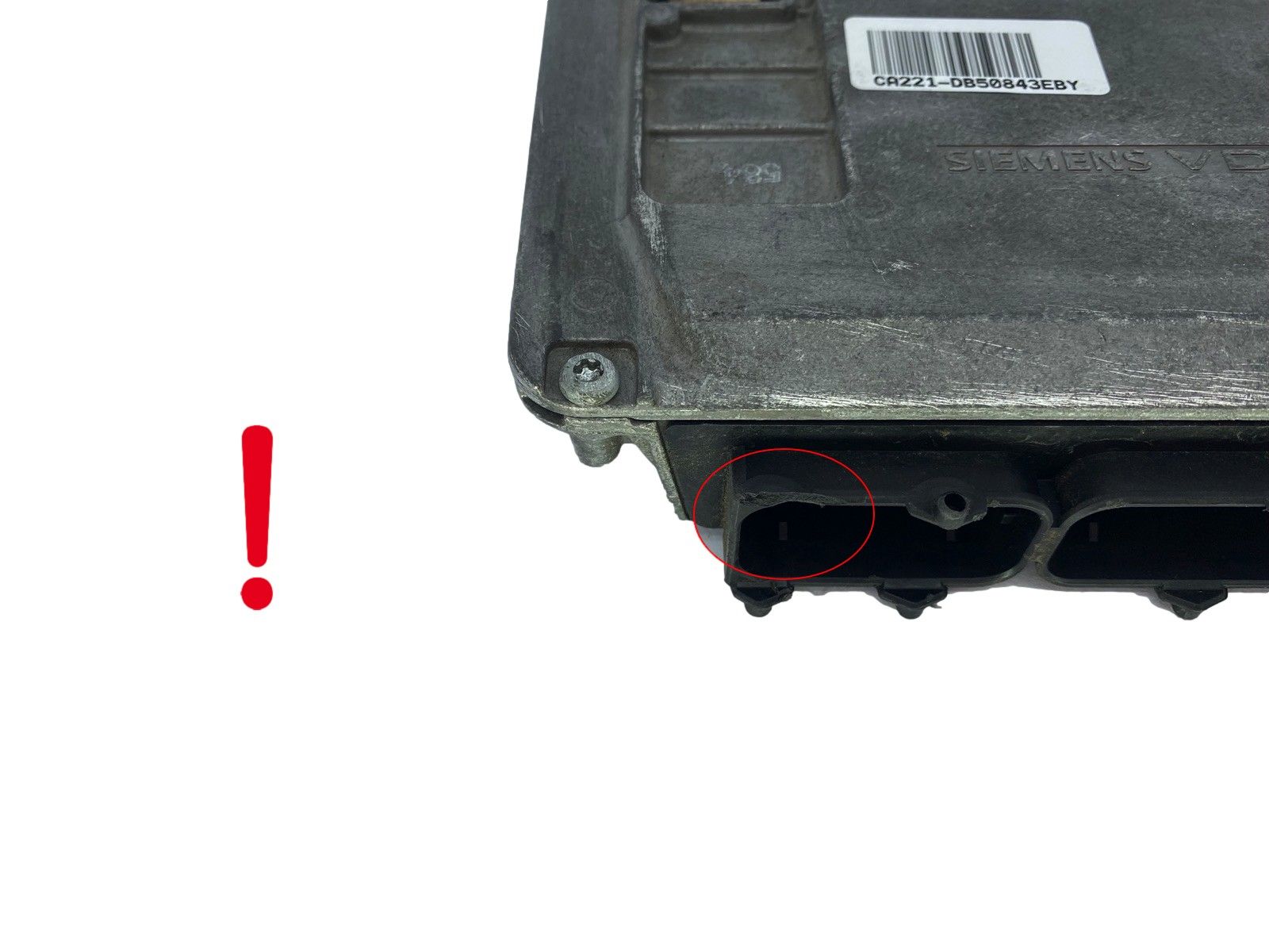 Controller 03E906023D 5WP40510 04 VW SKODA Siemens 50843 main product photo