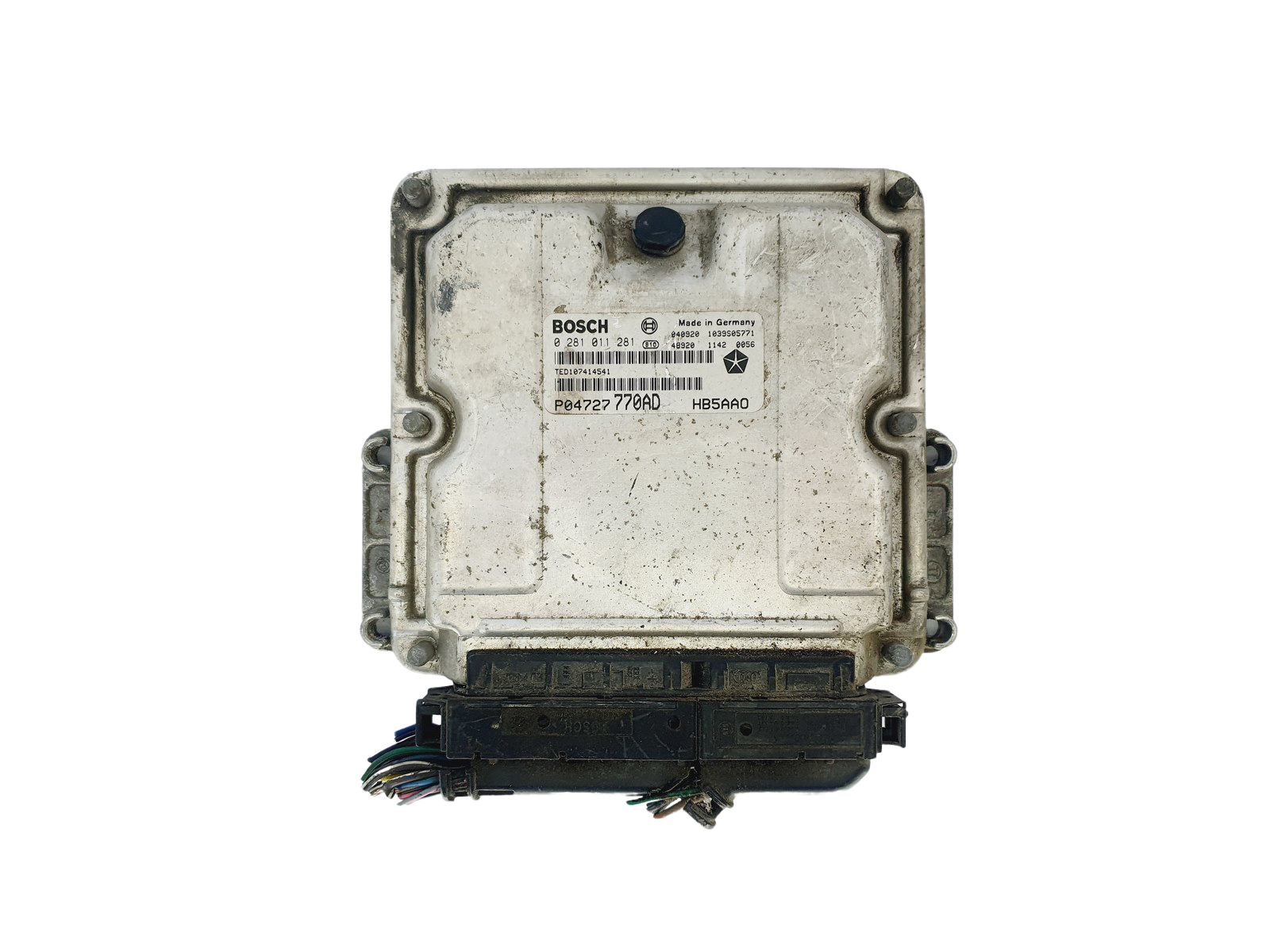 Controller 0281011281 P04727770AD Chrysler Bosch 34569 main product photo