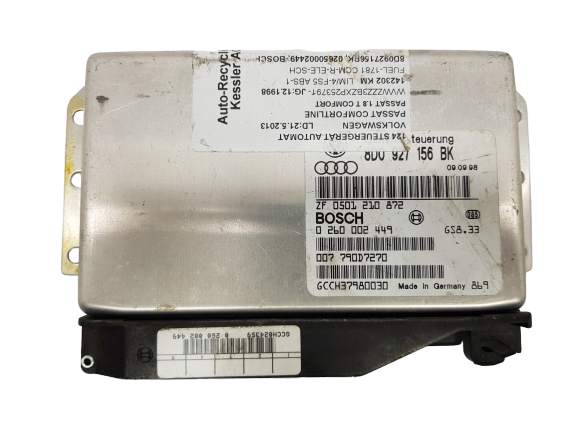 Controller VW 8D0927156BK 0260002449 Bosch main product photo