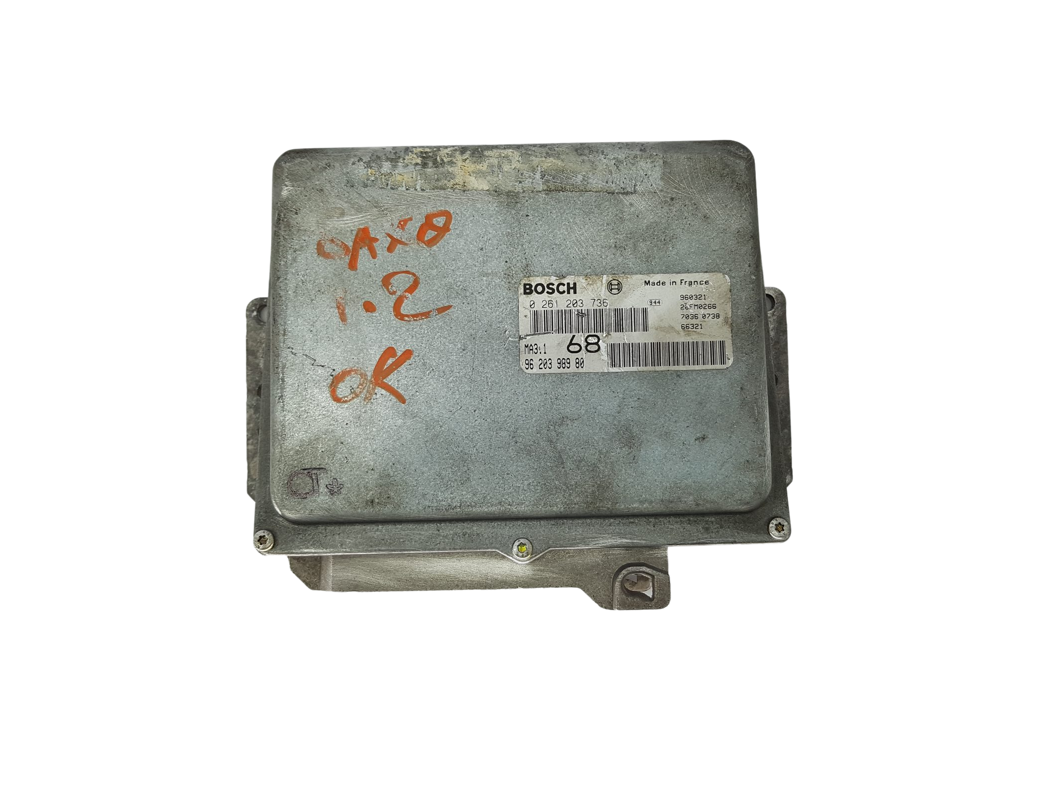 Controller 0261203736 9620398980 MA3.1 PSA Bosch 17918 main product photo