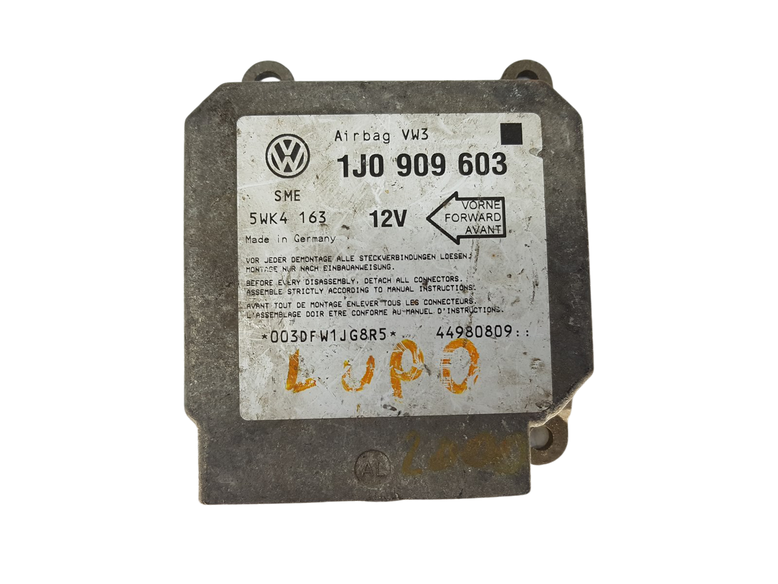 Controller Moduł 1J0909603 5WK4163 VW Siemens 13645 main product photo