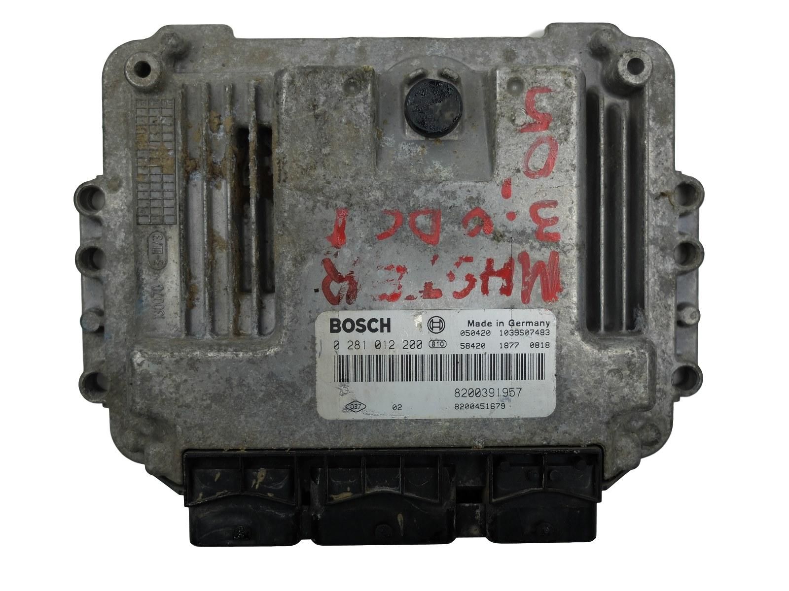 Engine Controller 8200451679 0281012200 Master II 2,5 DCI Renault 1117 main product photo