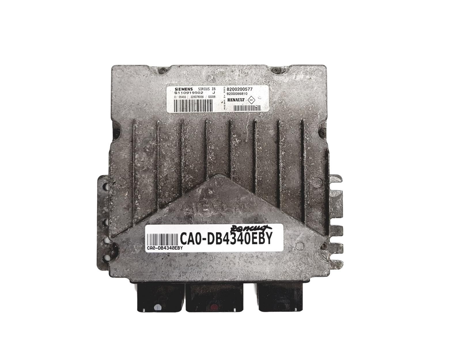 Controller 8200200577 82000868810 S110919502J Renault Siemens 4340 main product photo