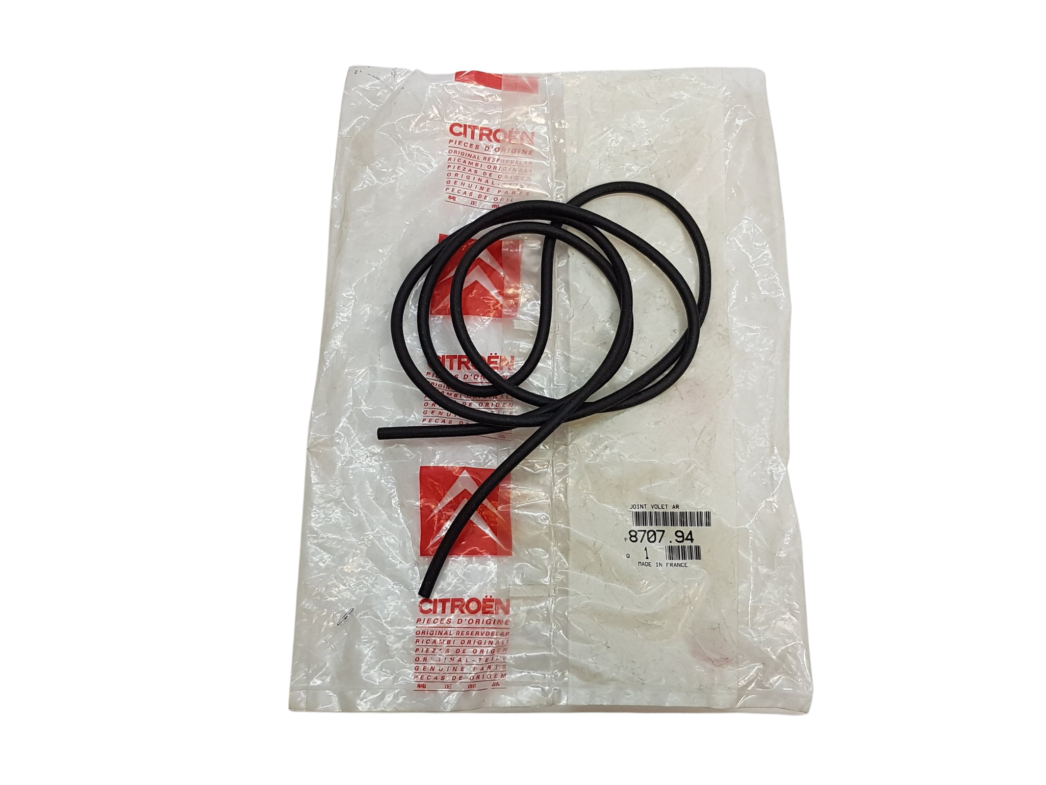 Boot Lid Seal Original Citroen Peugeot 870794 8707.94 main product photo