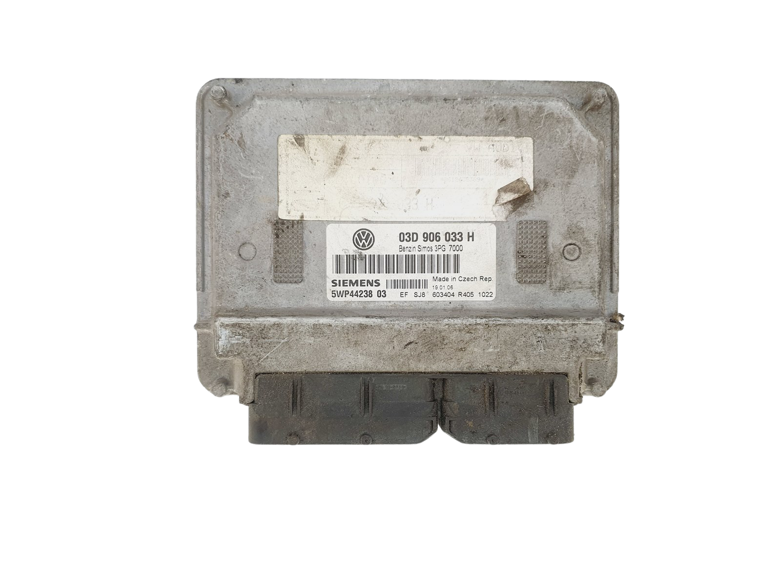 Controller VW 03D906033H 5WP44238 03 Siemens 37268 main product photo