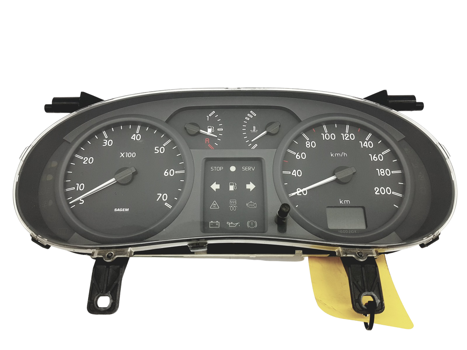 Speedometer/Instrument Cluster Renault Kangoo 1 8200176654 B 44771 main product photo