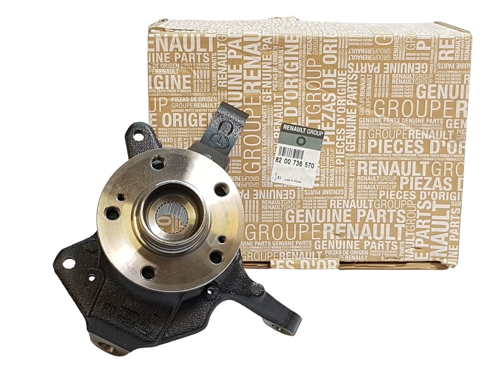 Wheel Steering Knuckle Left Front New Original Renault Espace 4 8200736570 main product photo