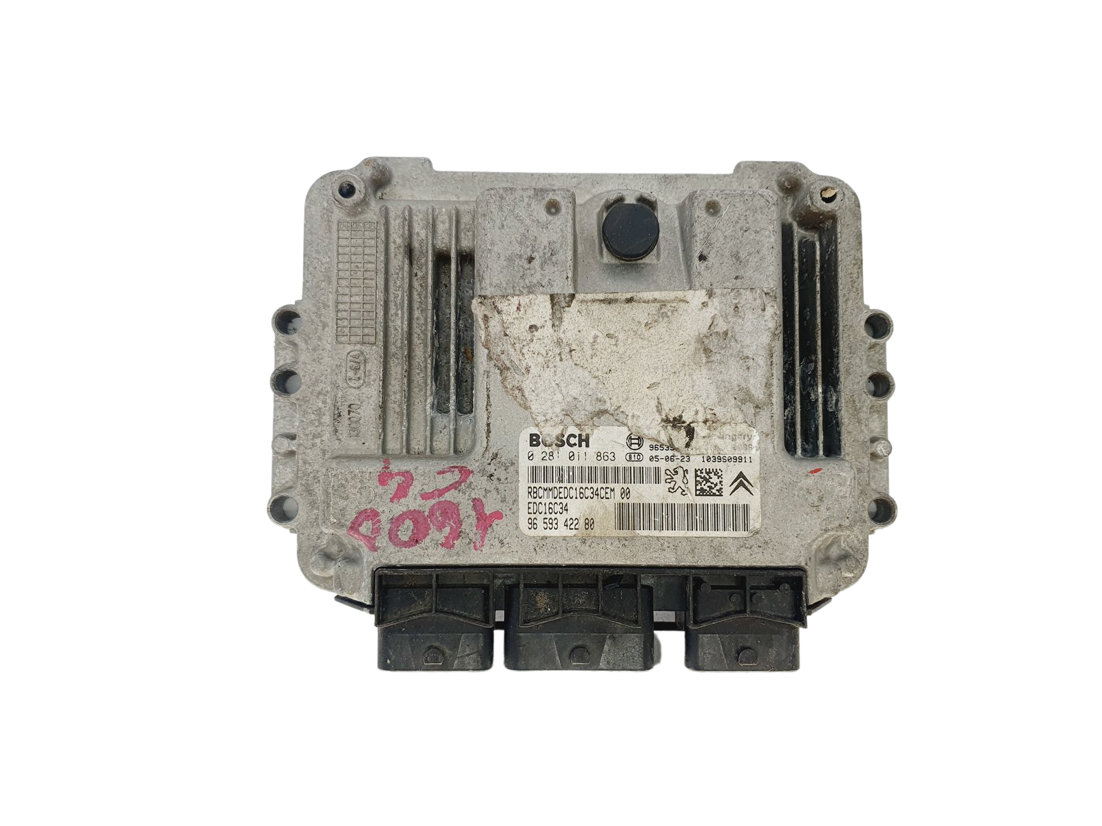 Controller 0281011863 9659342280 9653958980 PSA Bosch 37076 main product photo