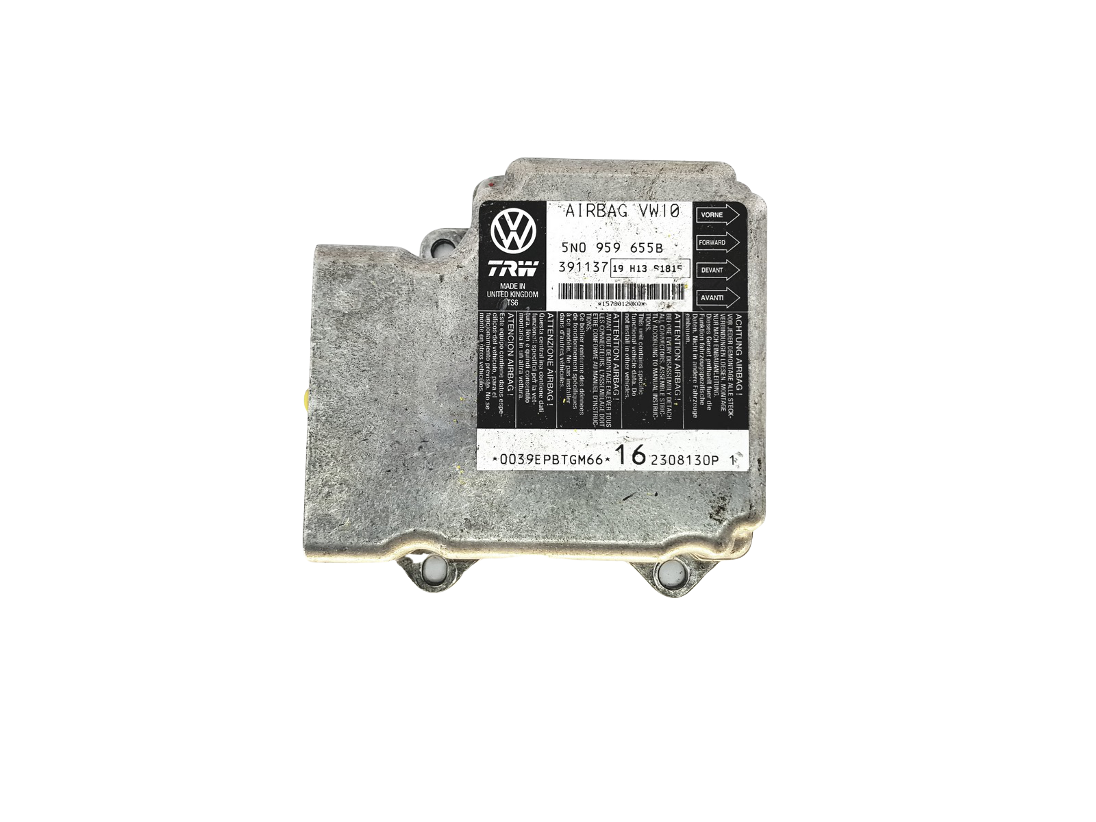 Controller Moduł 5N0959655B 391137 VW TRW main product photo