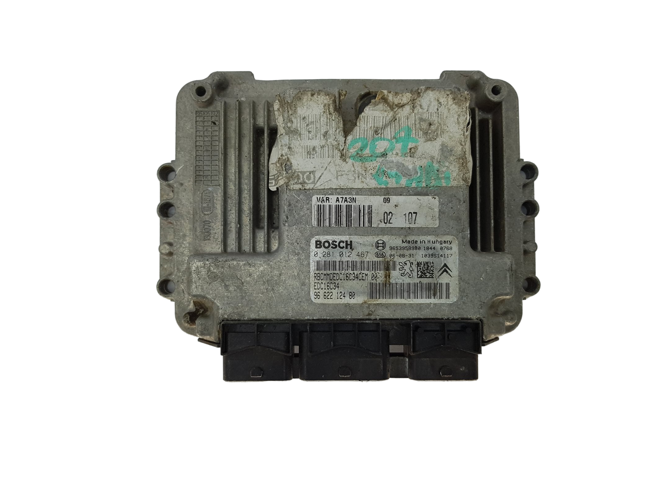 Controller PSA 0281012467 9662212480 9653958980 Bosch 16281 main product photo